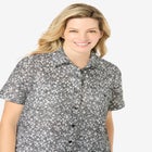 Short-Sleeve Cotton Campshirt image number null