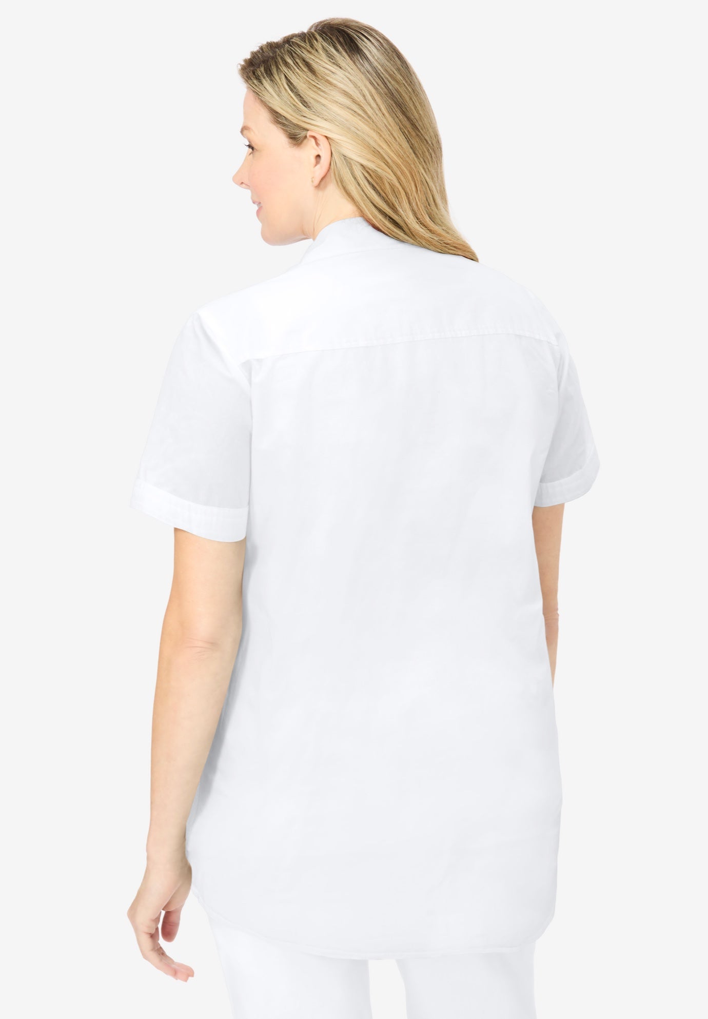 Short-Sleeve Cotton Campshirt image number 1