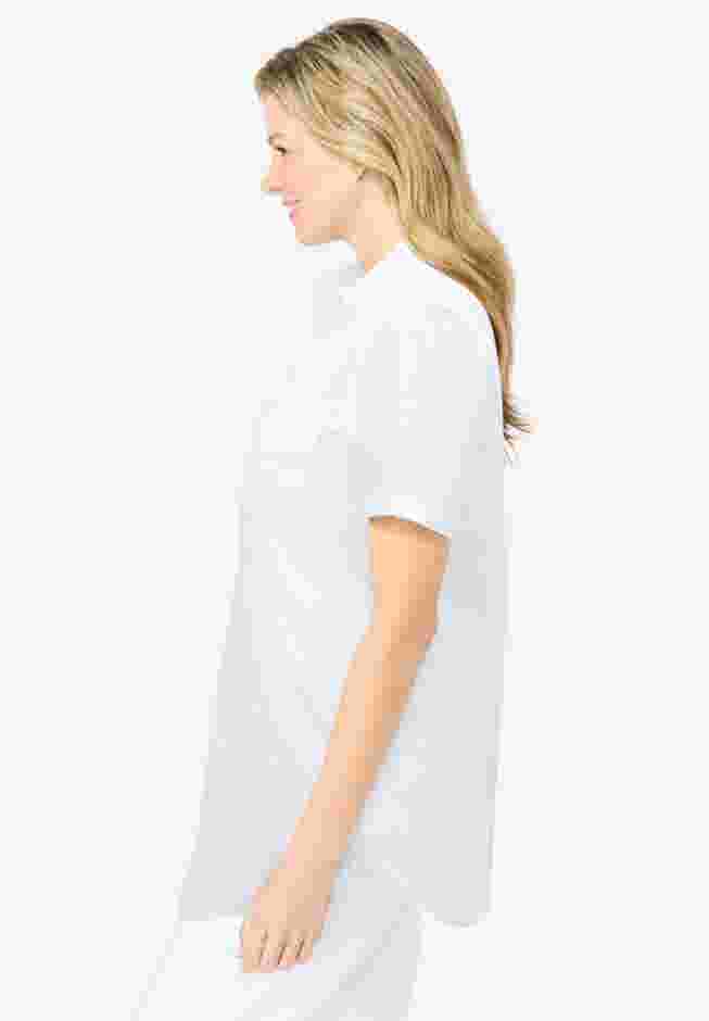 Short-Sleeve Cotton Campshirt image number 2