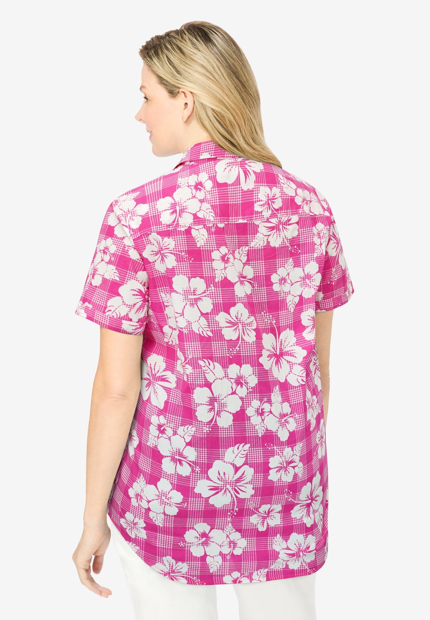 Short-Sleeve Cotton Campshirt image number 2