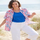 Short-Sleeve Cotton Campshirt image number null