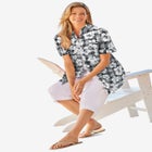 Short-Sleeve Cotton Campshirt image number null