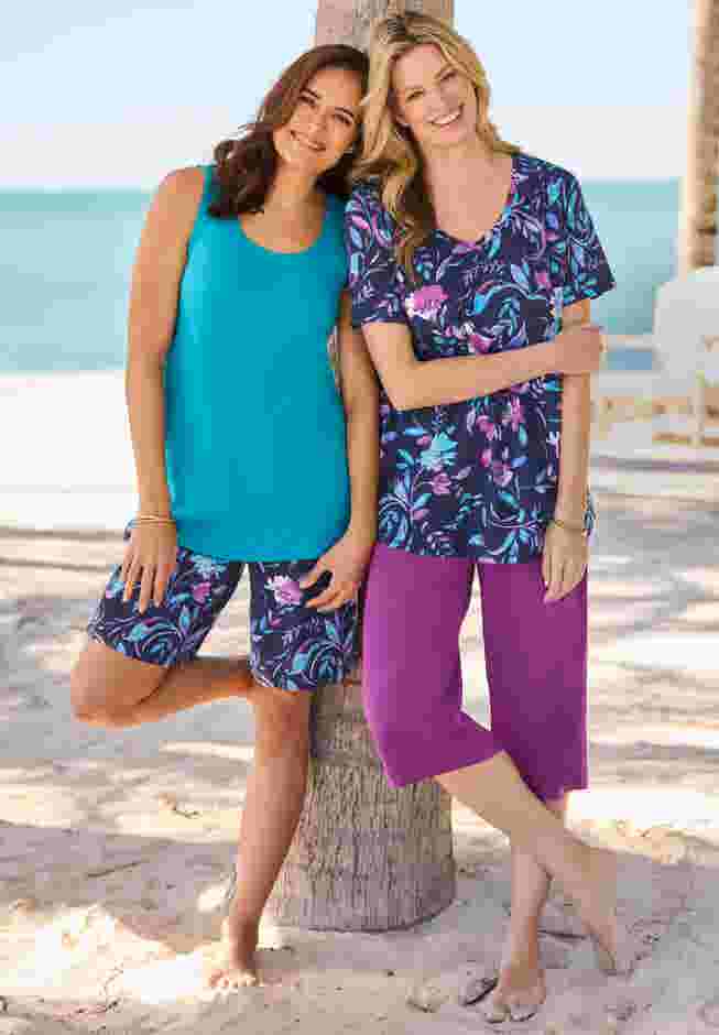 Elastic-Waist Knit Short image number 3