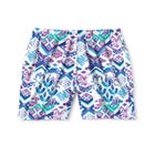 Elastic-Waist Knit Short image number null