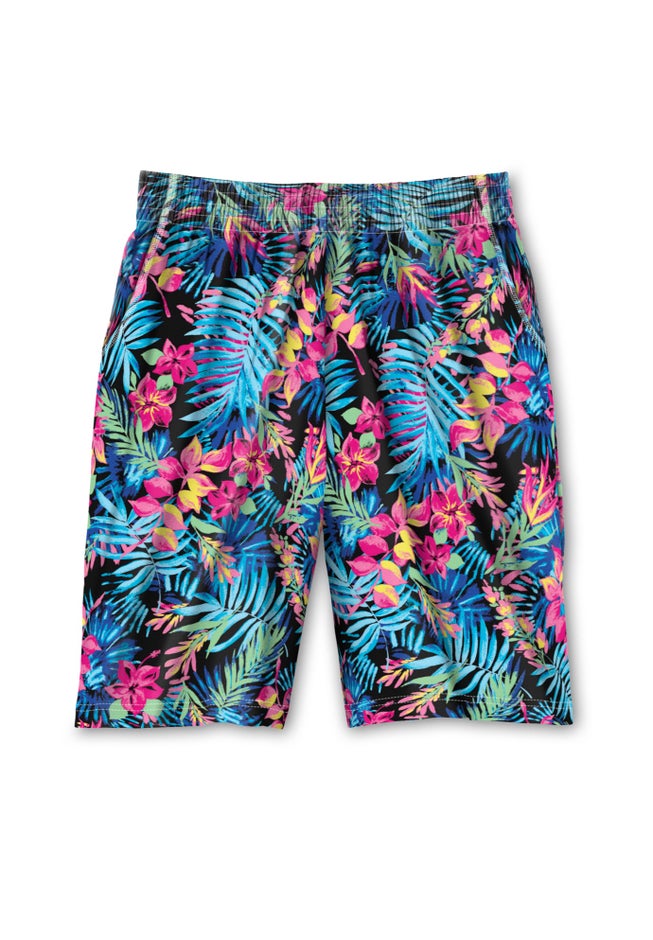 Elastic-Waist Knit Short image number 4