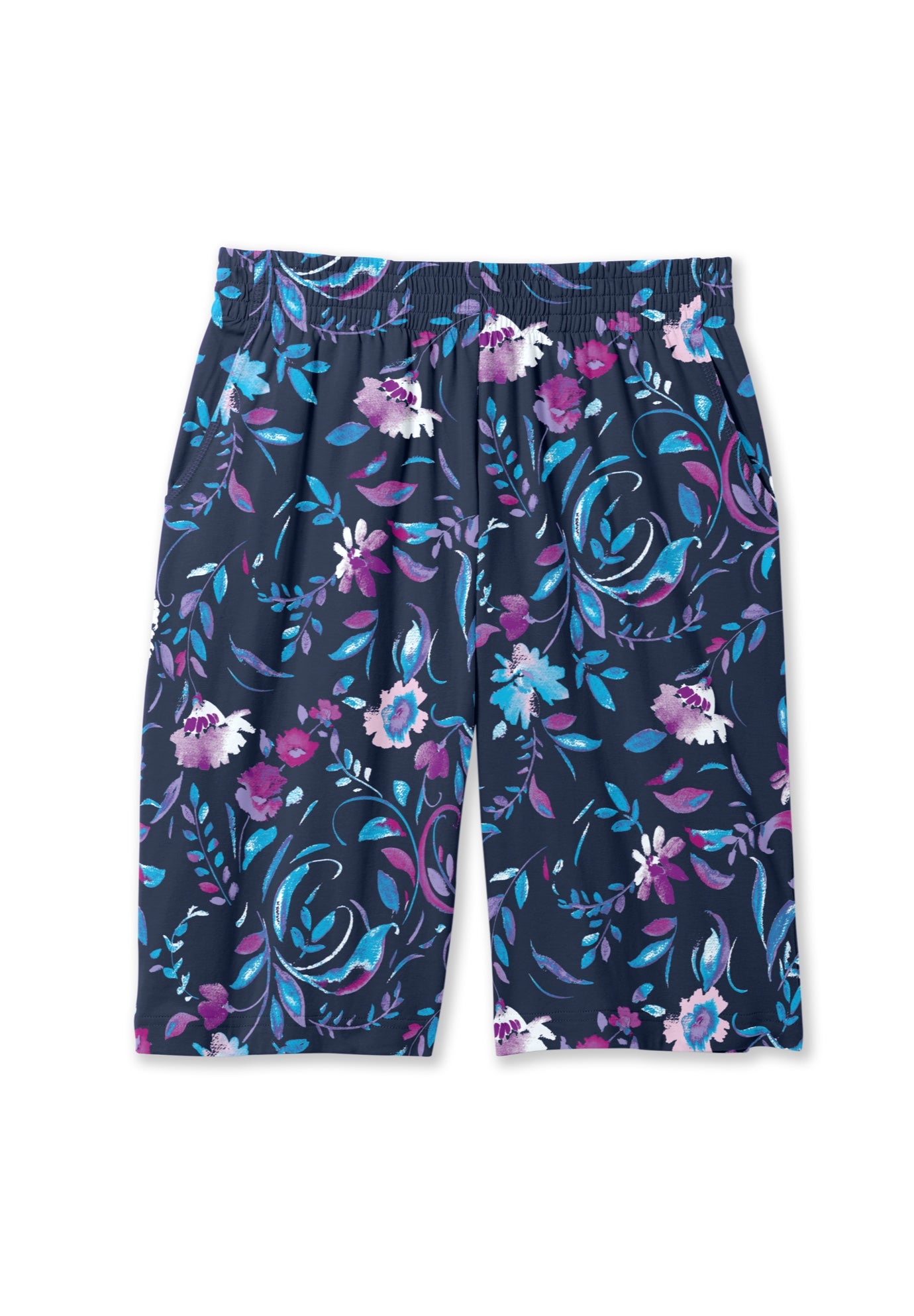 Elastic-Waist Knit Short image number 2