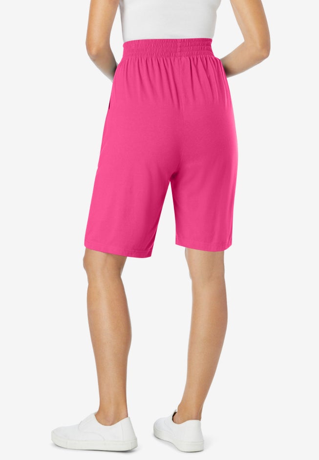 Elastic-Waist Knit Short image number 2