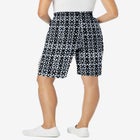 Elastic-Waist Knit Short image number null