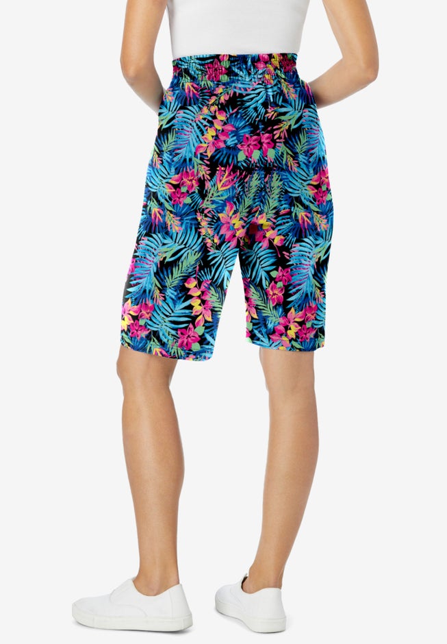 Elastic-Waist Knit Short image number 2