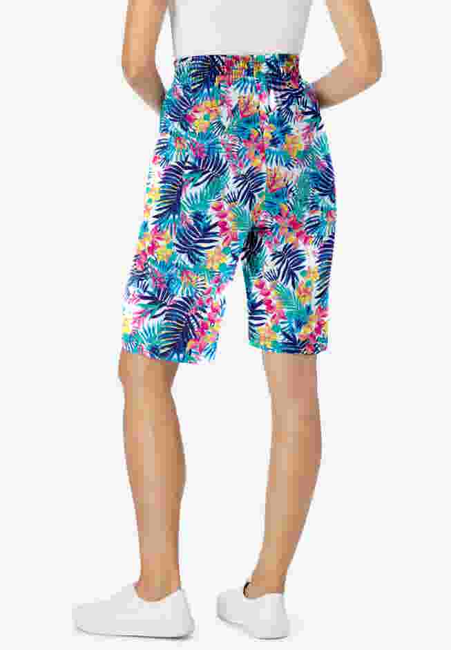 Elastic-Waist Knit Short image number 2