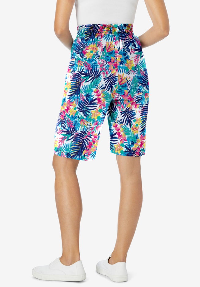 Elastic-Waist Knit Short image number 2