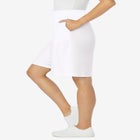 Elastic-Waist Knit Short image number null