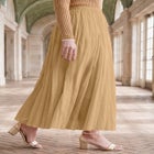 Flowing Crinkled Maxi Skirt image number 3