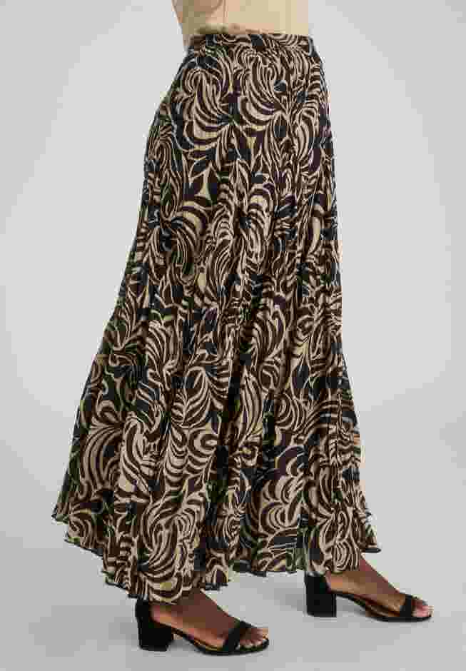 Flowing Crinkled Maxi Skirt image number 2