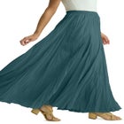 Flowing Crinkled Maxi Skirt image number null