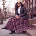 Flowing Crinkled Maxi Skirt image number 3