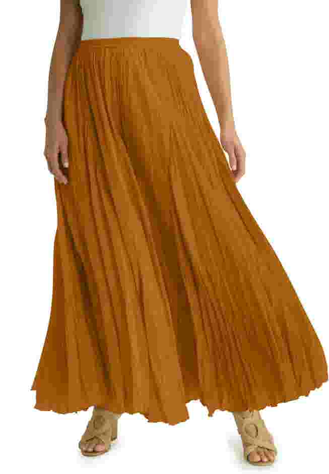 Flowing Crinkled Maxi Skirt image number 0