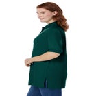 Elbow-Sleeve Polo Tunic image number null