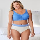 Full Coverage Stretch Cotton Color Block Brief 3-Pack image number null