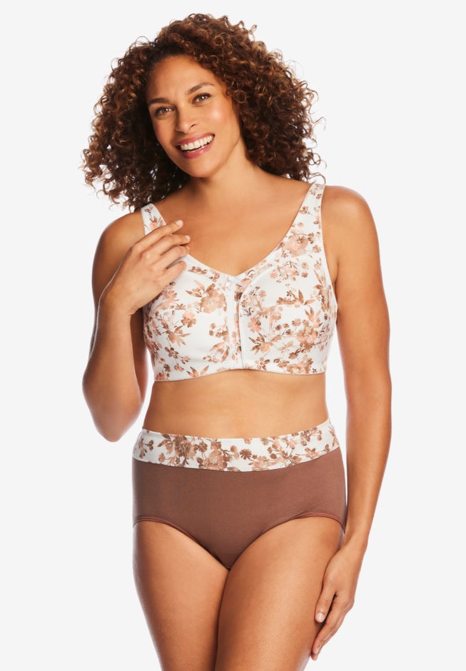 Full Coverage Stretch Cotton Color Block Brief 3-Pack image number 9