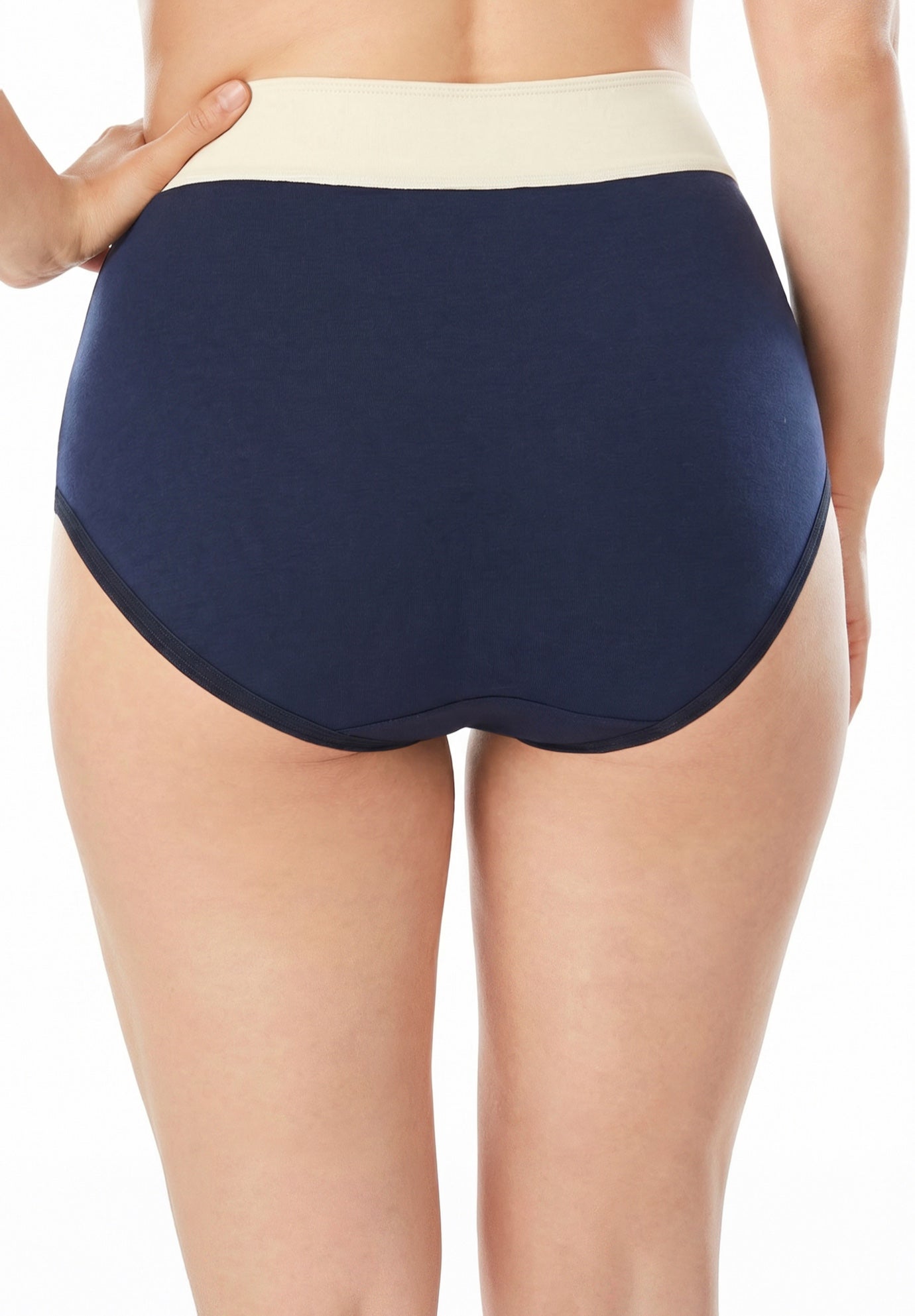 Full Coverage Stretch Cotton Color Block Brief 3-Pack image number 1