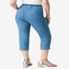 Plus Size Comfort Stretch Capri Jean image number null