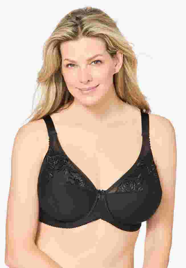 Embroidered Wireless Bra image number 0