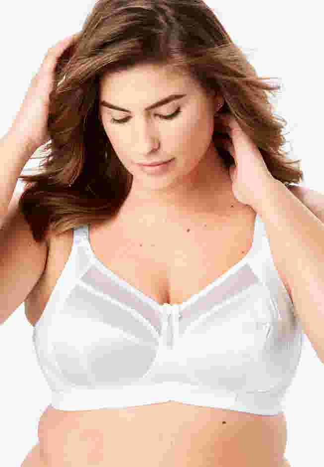 Goddess® Keira Satin Wireless Bra image number 0