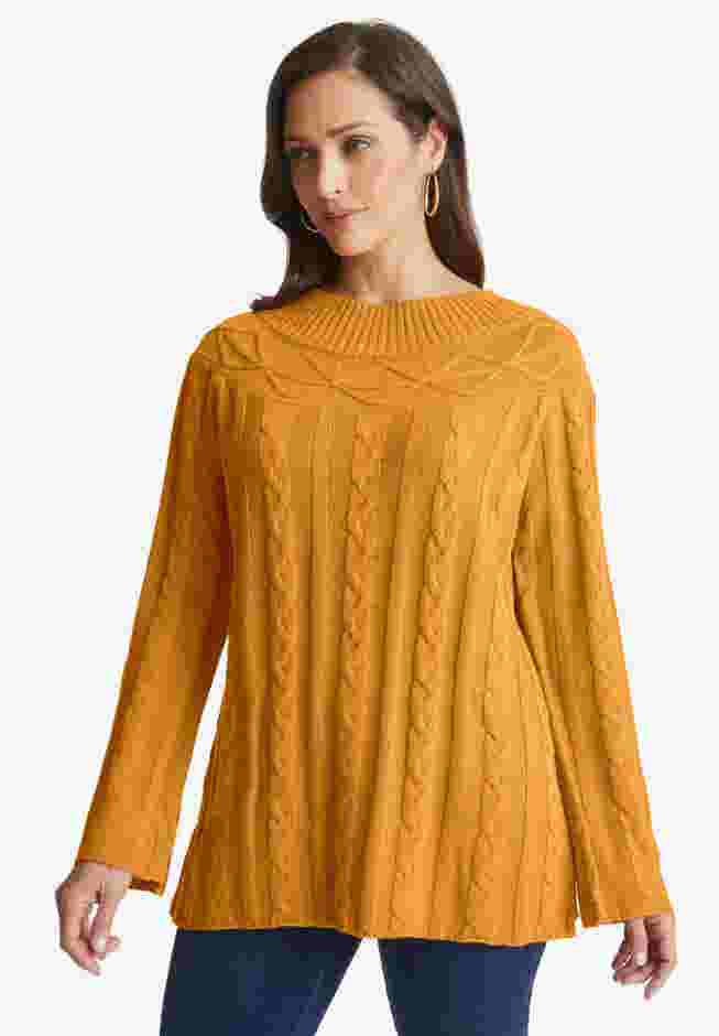 Cable Sweater Tunic image number 0