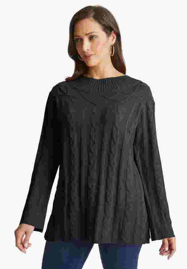 Cable Sweater Tunic image number 0