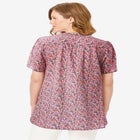 Pintucked Half-Button Tunic image number null