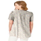 Pintucked Half-Button Tunic image number null