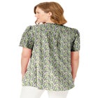 Pintucked Half-Button Tunic image number null