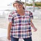 Seersucker Baseball Shirt image number null