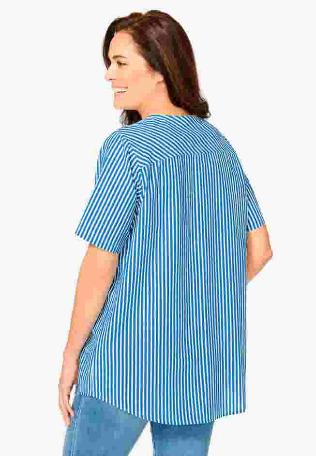 Seersucker Baseball Shirt image number 1