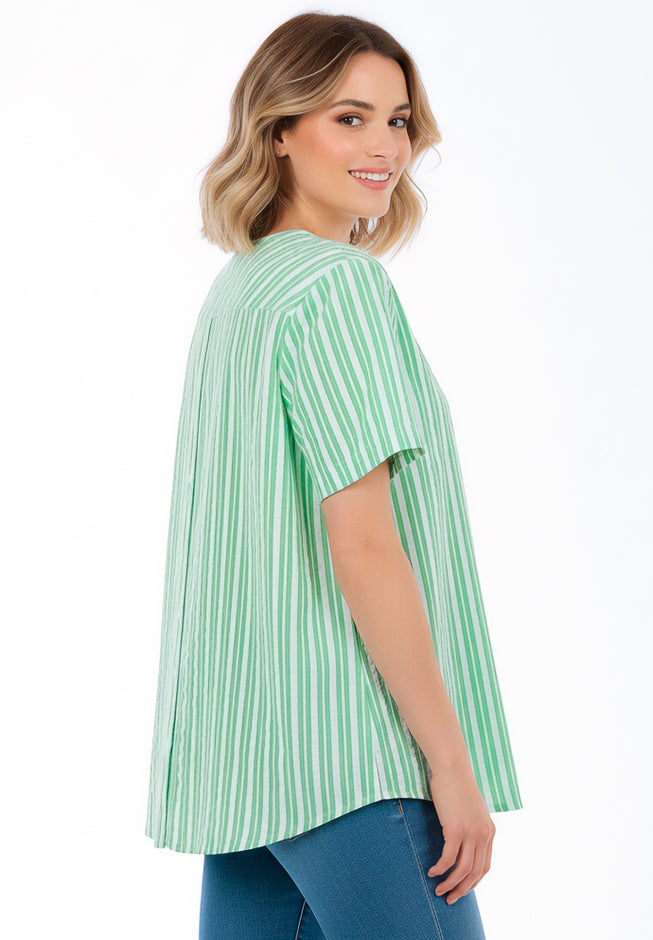 Seersucker Baseball Shirt image number 2