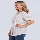 Seersucker Baseball Shirt image number null