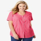 Seersucker Baseball Shirt image number null