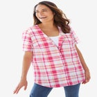 Seersucker Baseball Shirt image number null