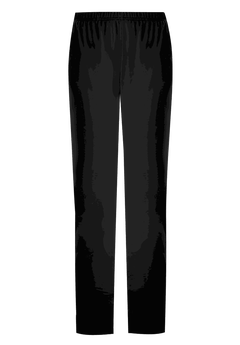 7-Day Knit Straight Leg Pant with Elastic Waist, Black 7-Day Knit Straight Leg Pant with Elastic Waist, Black