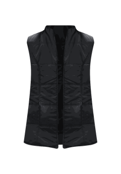 Quilted Vest for Plus Size 14/16-38/40, Black | Woman Within