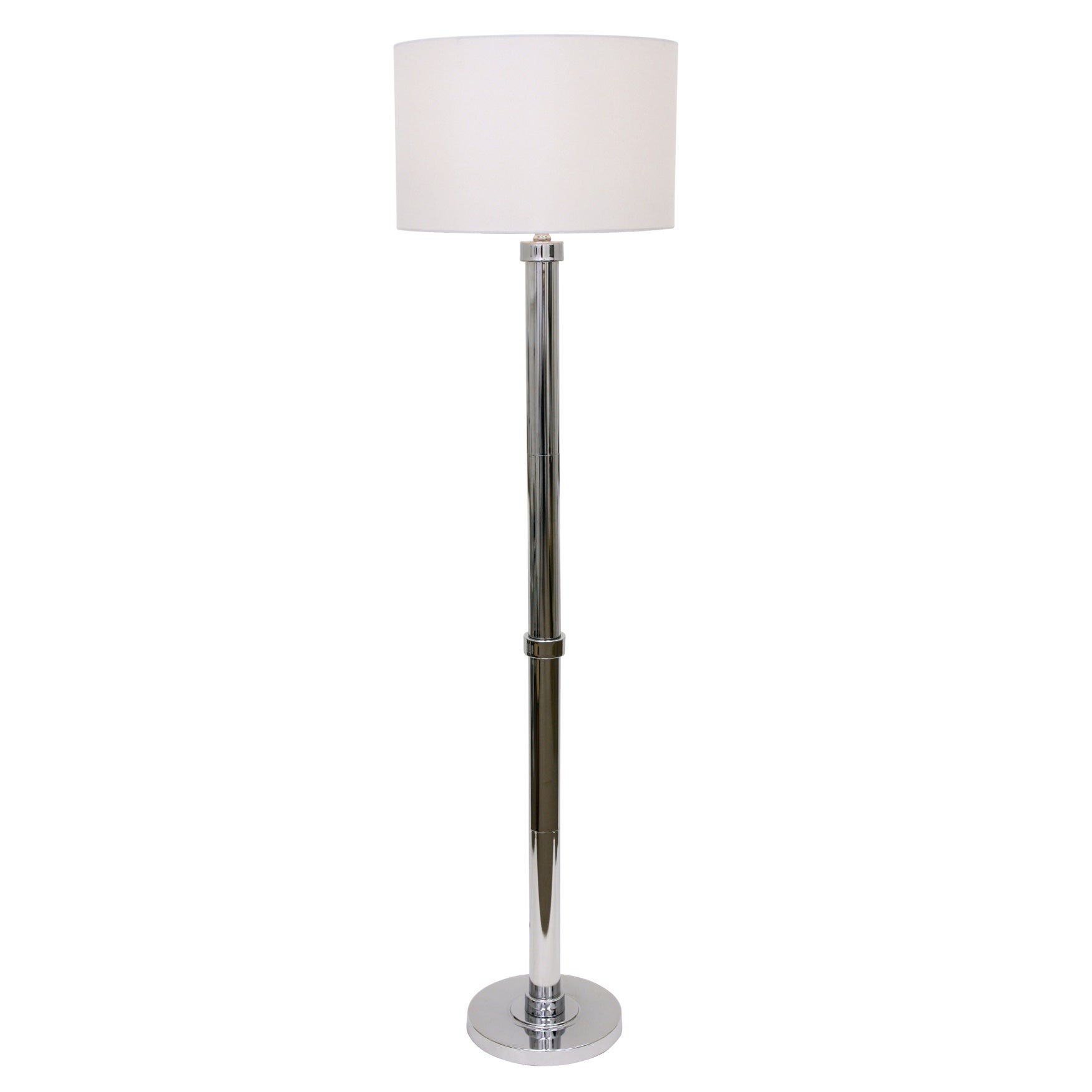 Polished Chrome Floor Lamp by J. Hunt | Woman Within