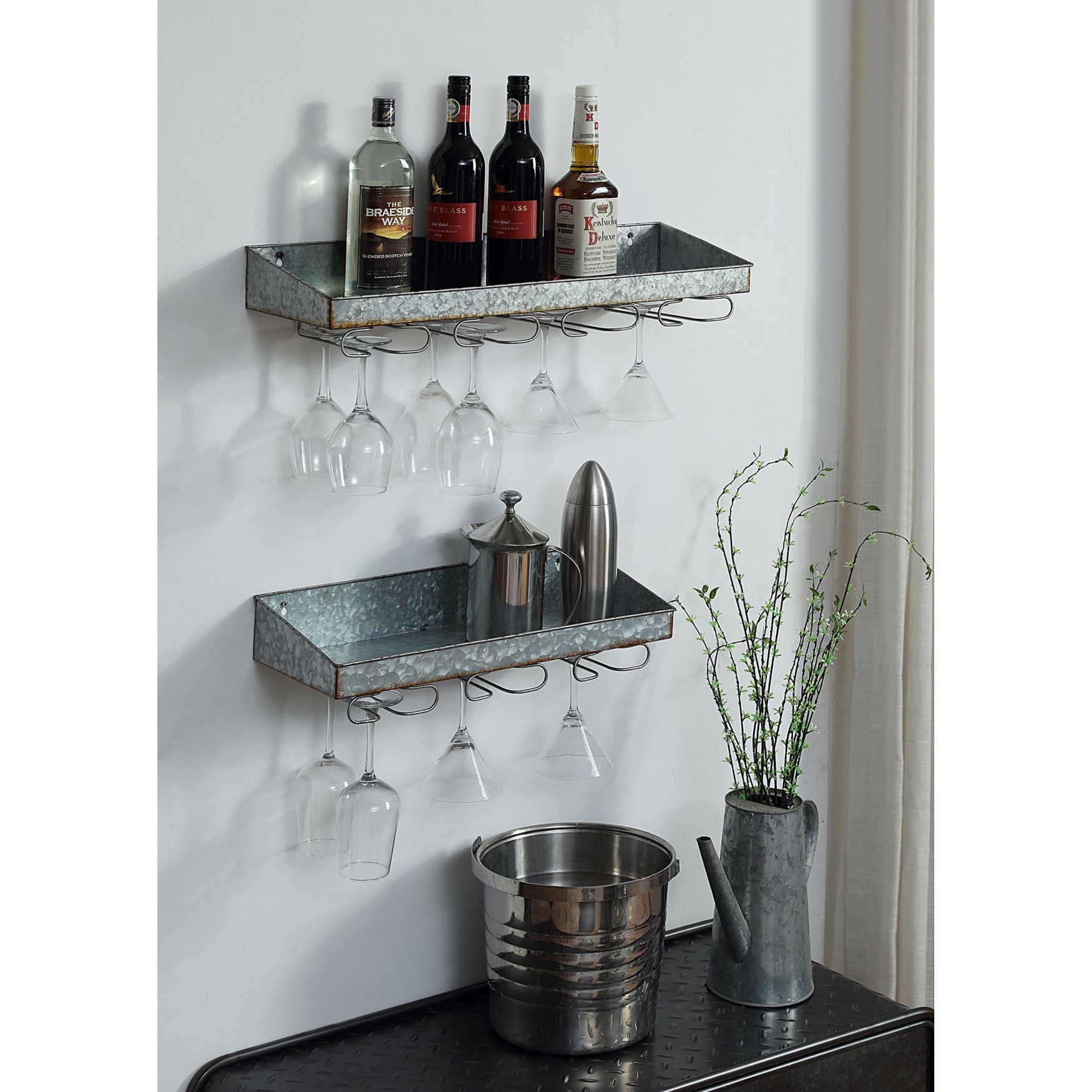 Systems Wine Storage Shelves , METAL