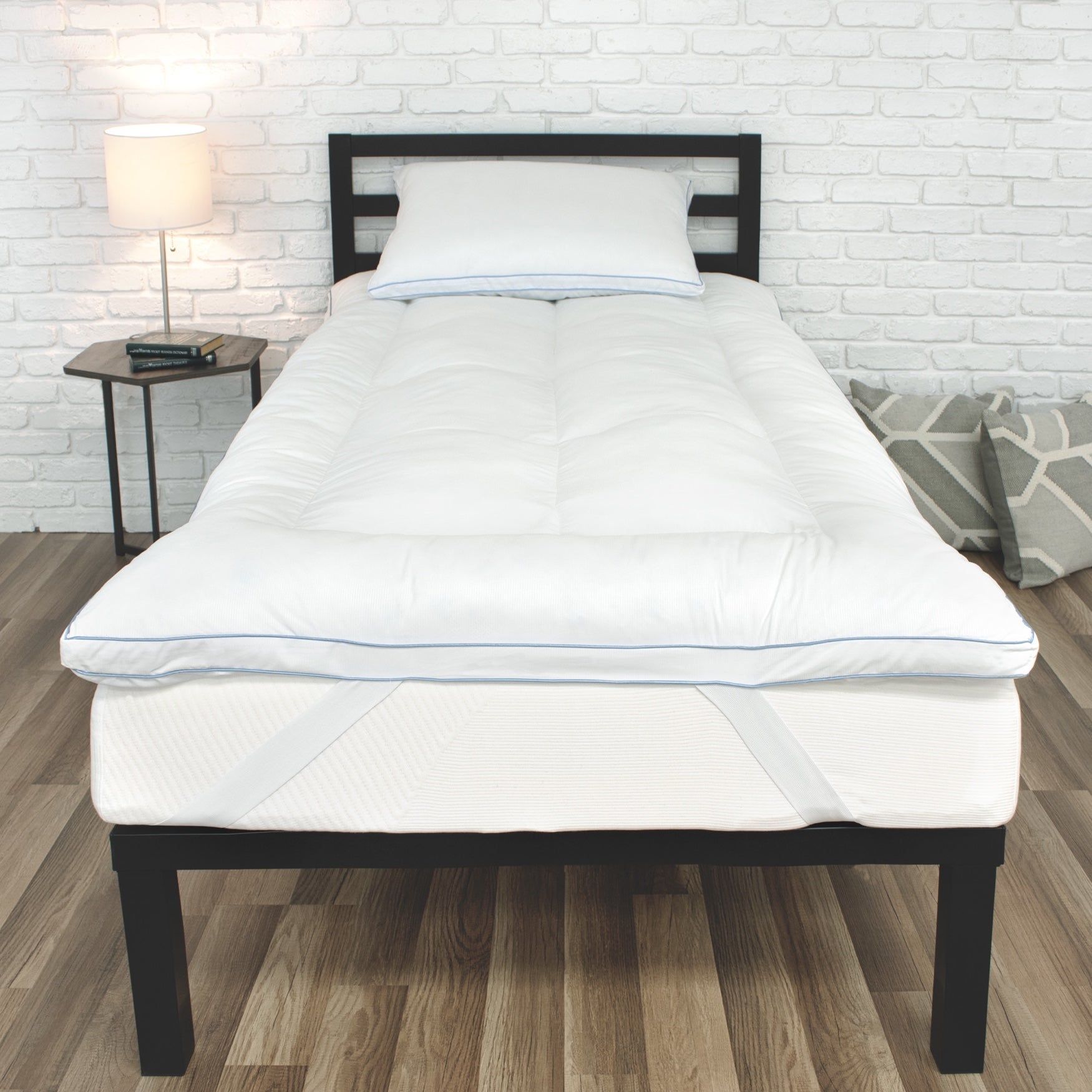 Sensorpedic Memoryloft Deluxe 3 Inch Memory Foam Cluster And Fiber