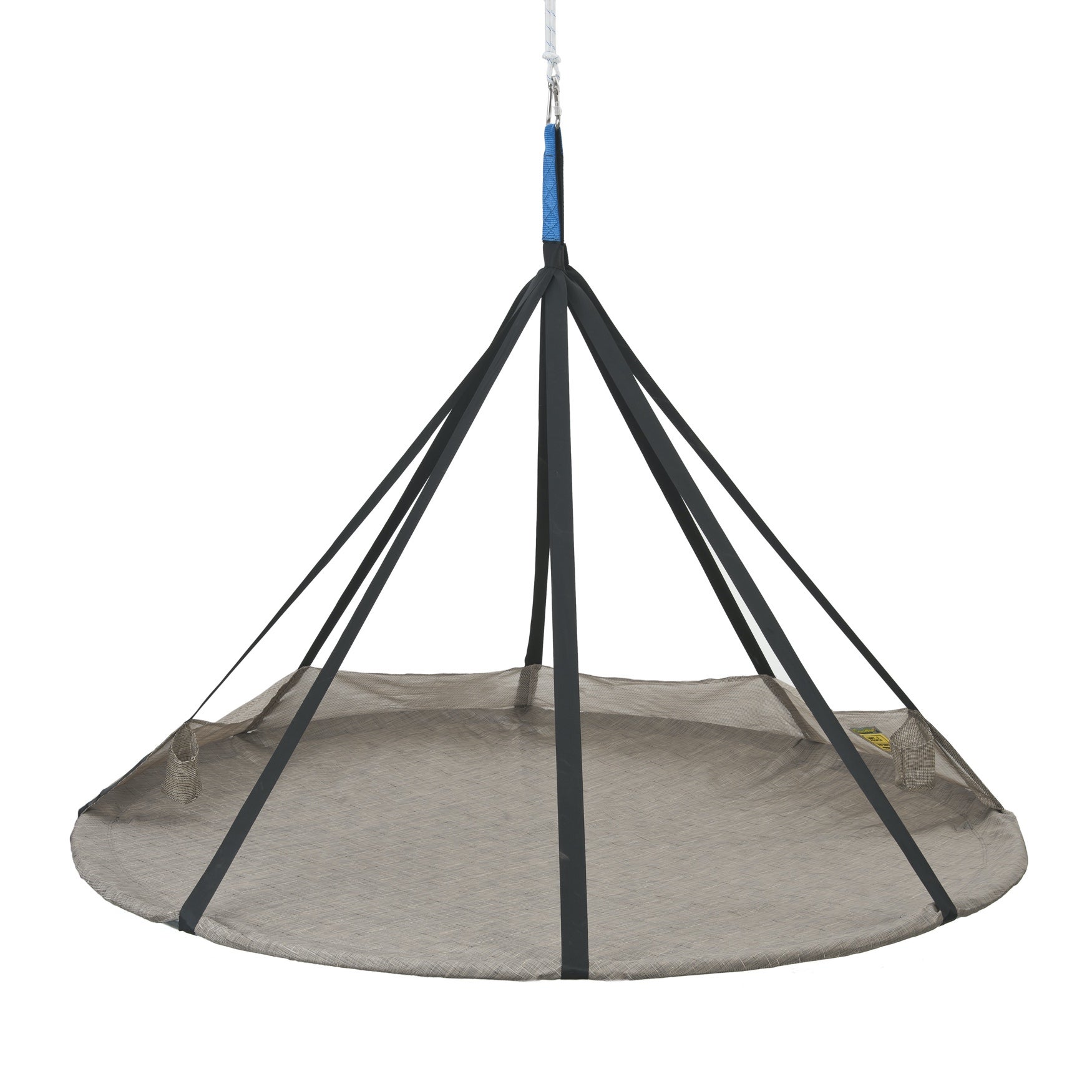 Plus Size Hammock Flying Saucer Chair 7ft Gray Woman Within
