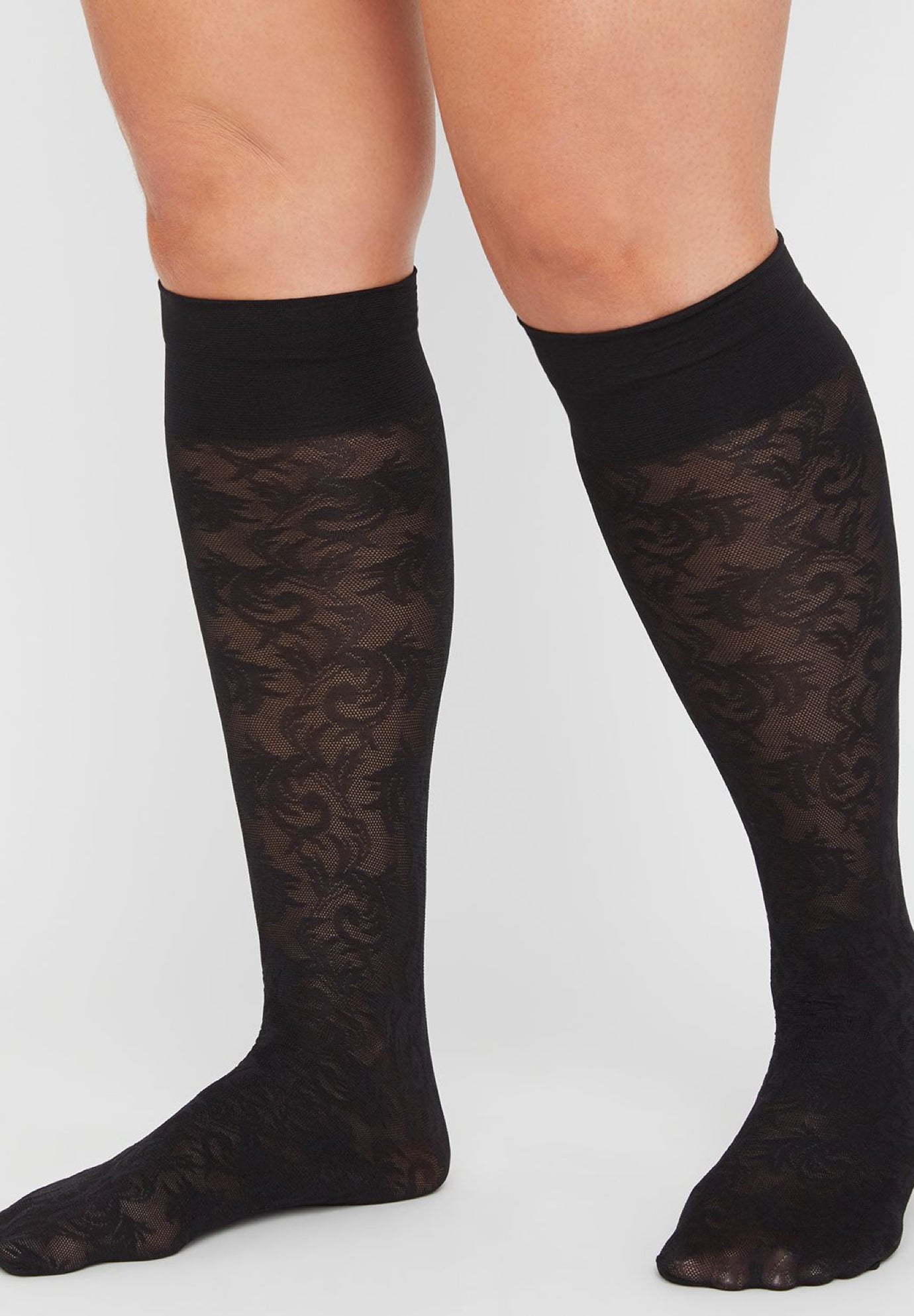 Lace Trouser Socks Woman Within