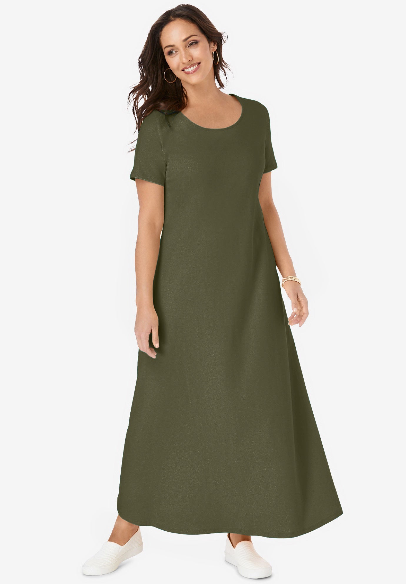 Women T-shirt Cotton Dress