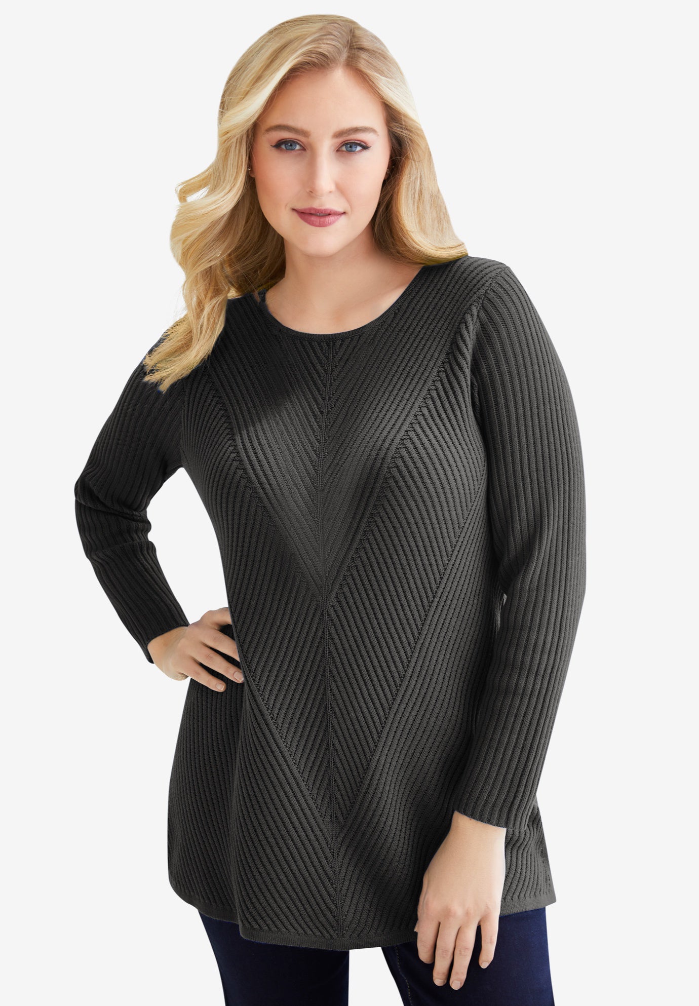 womens plus size tunic sweaters