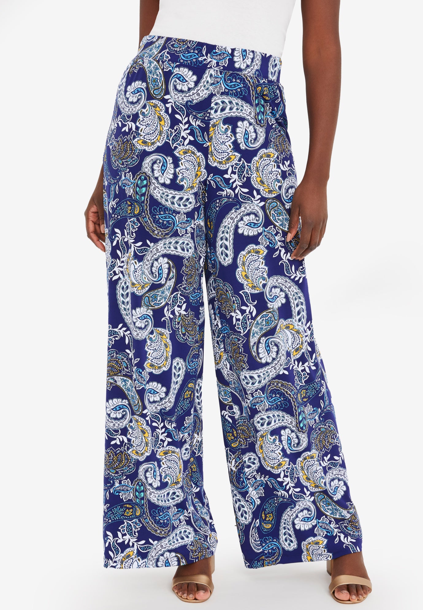 nike knit palazzo pants oatmeal