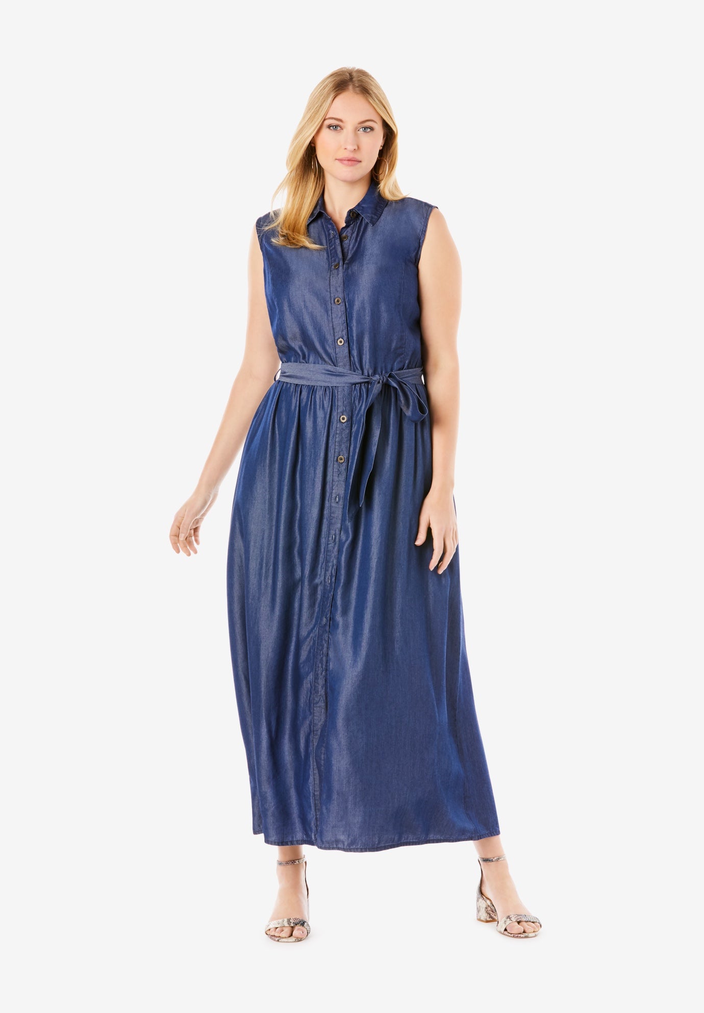 flared maxi gown